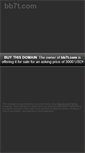 Mobile Screenshot of bb7t.com